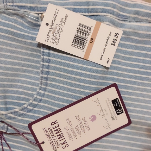 Gloria Vanderbilt sz 12 shorts - Picture 2 of 3